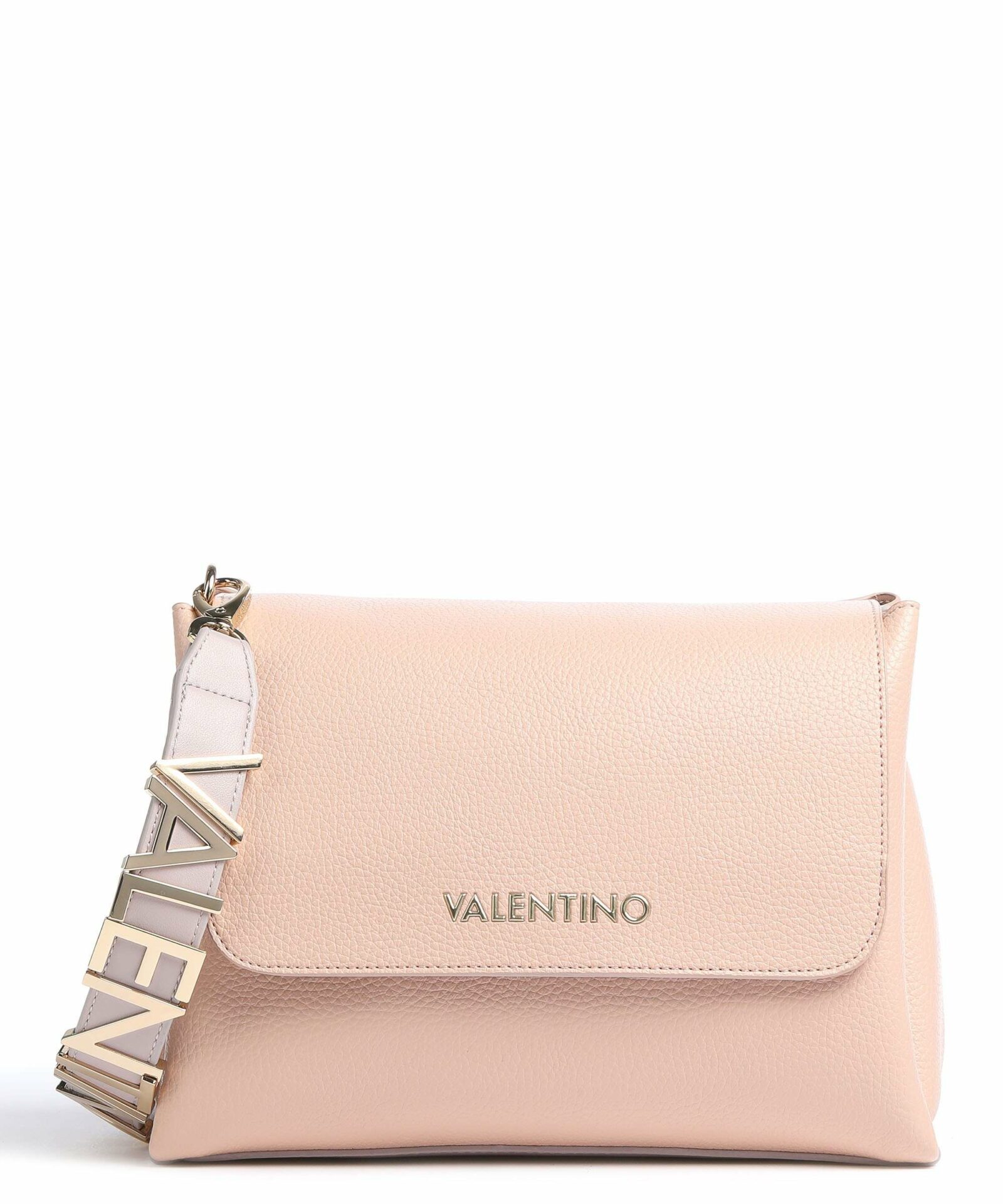 Valentino Bags Alexia Pebbled Crossbody Bag